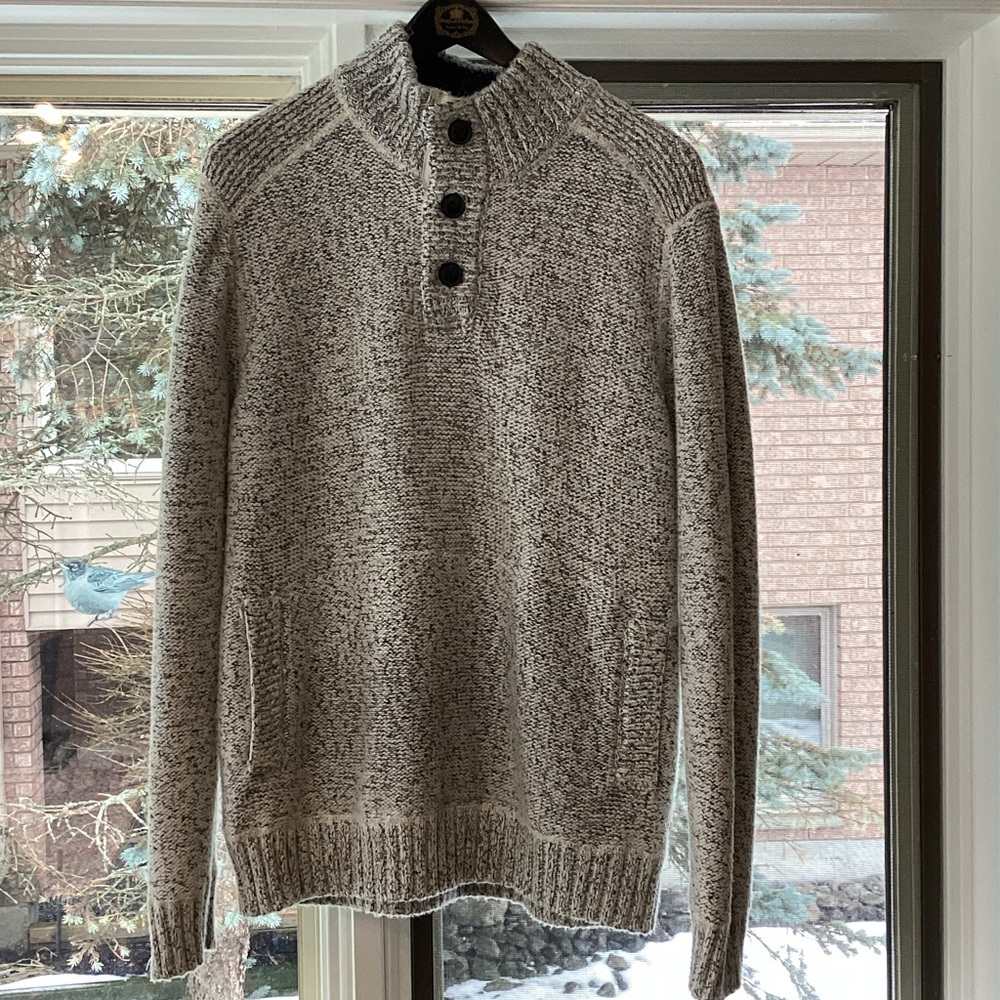 Roots Men's Chunky Snowy Fox Sweater